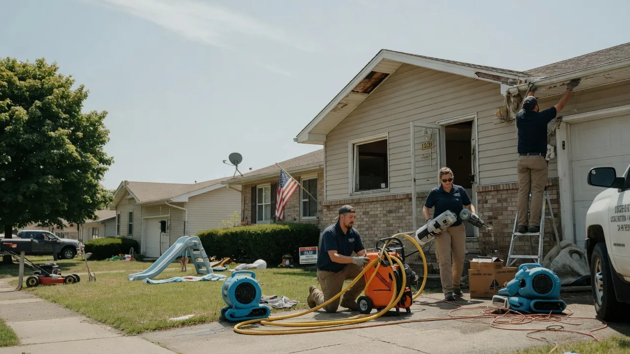 Water Damage Restoration in Merom, IN near me
